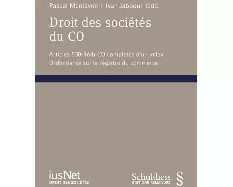 Droit des sociétés du CO