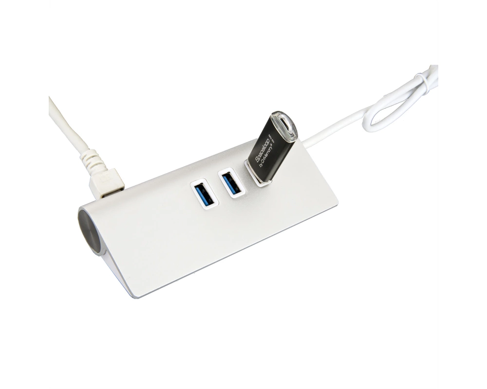 EXSYS EX-1132-N USB 3.0 HUB mit 3 Ports und 1GB LAN