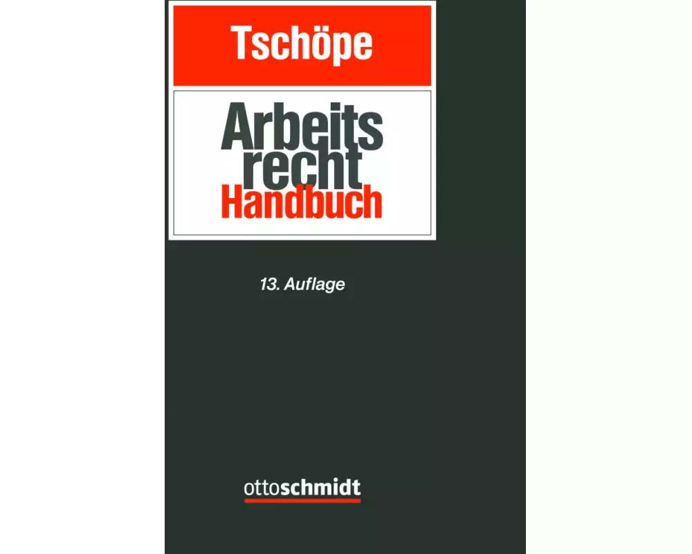 Arbeitsrecht Handbuch