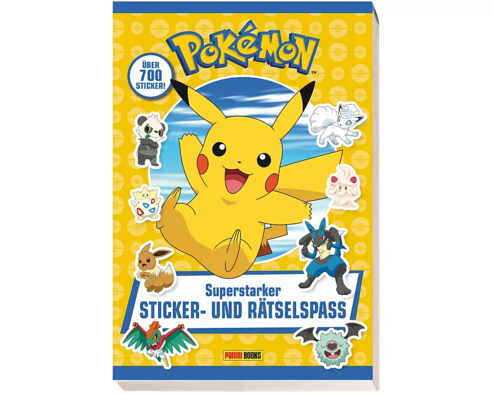 Pokémon: Superstarker Sticker- und Rätselspaß