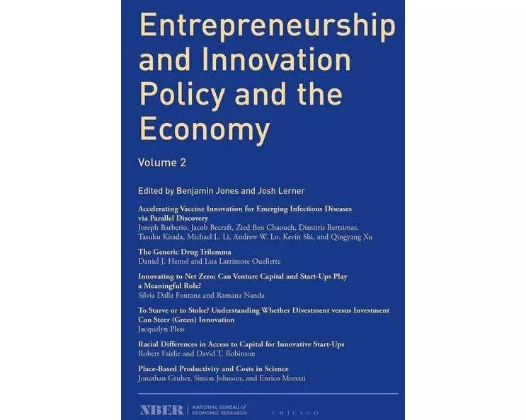 Entrepreneurship and Innovation Policy and the Economy: Volume 2