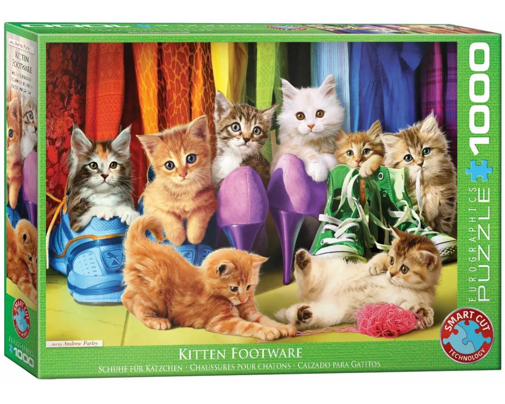 Puzzle 1000 Teile - Kitten Pride