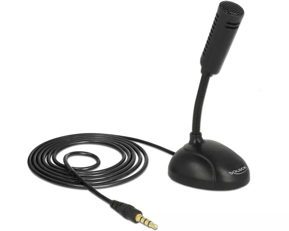 Delock Mikrofon 3.5 mm für Smartphone/Tablet