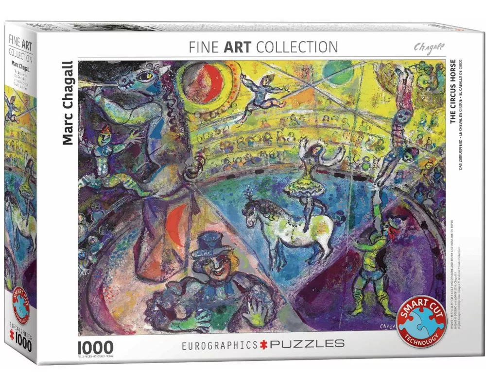 Puzzle 1000 Teile - Chagall M: The Circus Horse