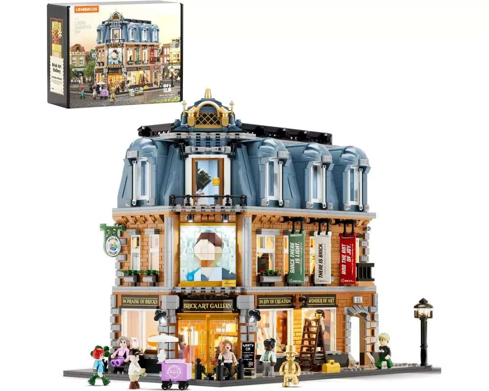 Lumibricks Brick Art Gallery mit LED-Beleuchtung