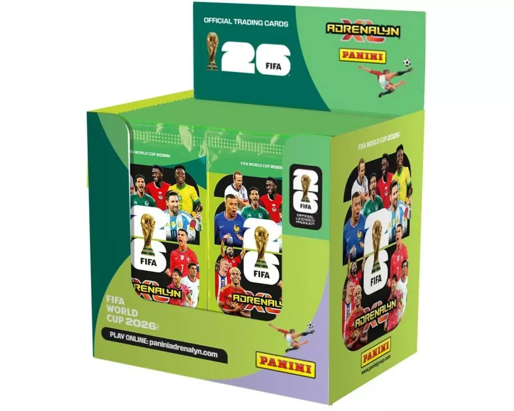 Panini FIFA WC 26 Trading Cards Flow Pack Box (50)