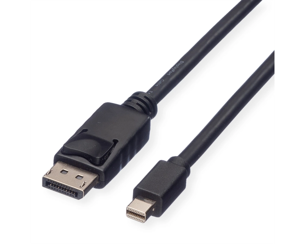 ROLINE DisplayPort Kabel, DP ST - Mini DP ST, schwarz, 3 m