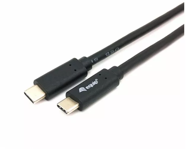 "128347 USB 3.2 Gen 1 C to C Cable, M/M , 2.0m, PD 60W, 5Gbps, Black"