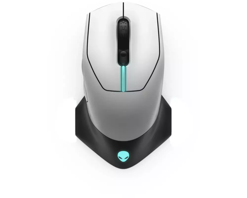 DELL Gaming-Maus Alienware AW610M Lunar Light