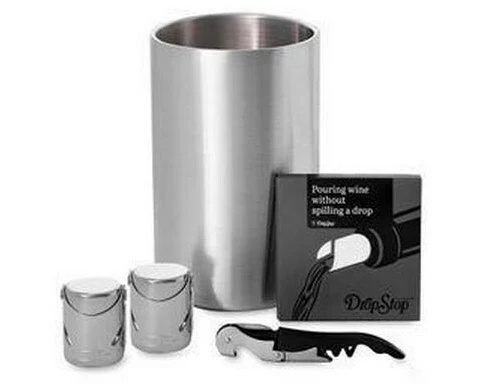 Barprofessional Wine Set Bordeaux 1 Stück, Silber