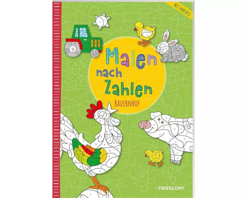 Malen nach Zahlen. Bauernhof