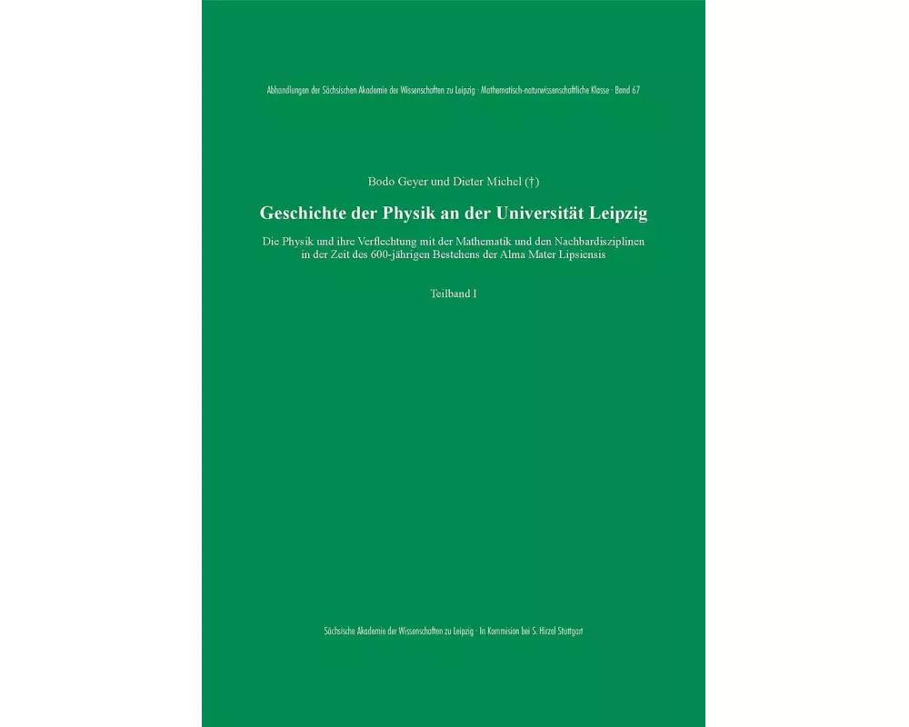 Geschichte der Physik an der Universität Leipzig