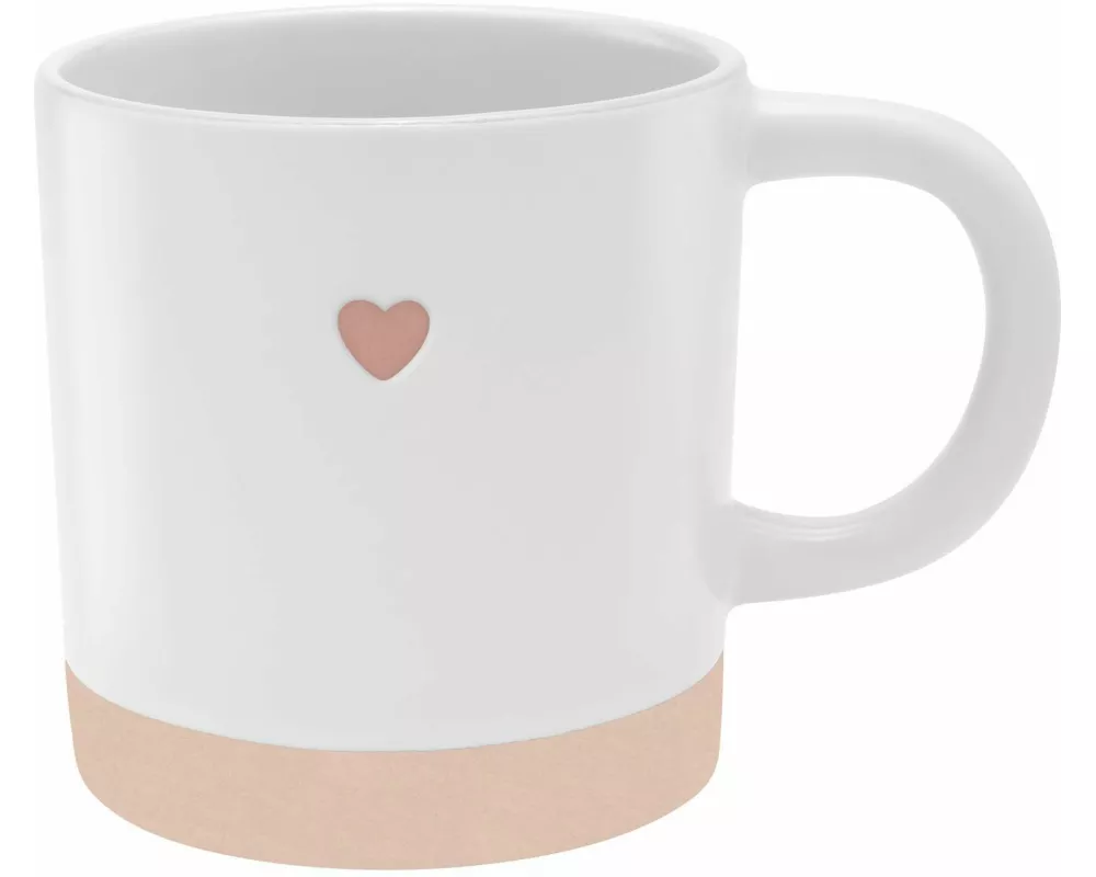 GRUSS & CO Tasse mit graviertem Herz