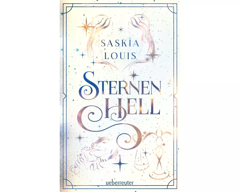 Sternenhell (Nachtschwarz-Sternenhell, Bd. 2) Aufregende Urban-Fantasy-Dilogie über die Magie der Sterne und eine große Liebe – Buchumschlag mit Perlm