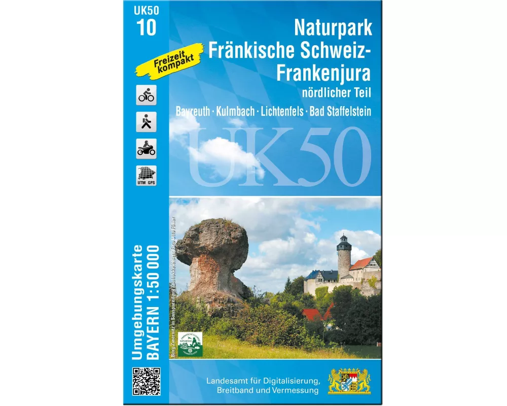 UK50-10 Naturpark Frnkische Schweiz - Frankenjura nrdlicher Teil