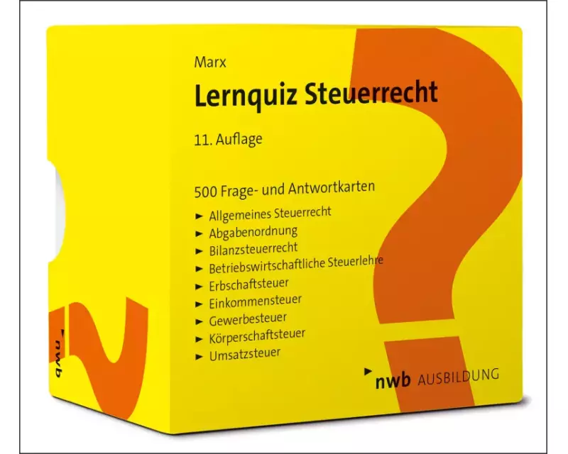 Lernquiz Steuerrecht
