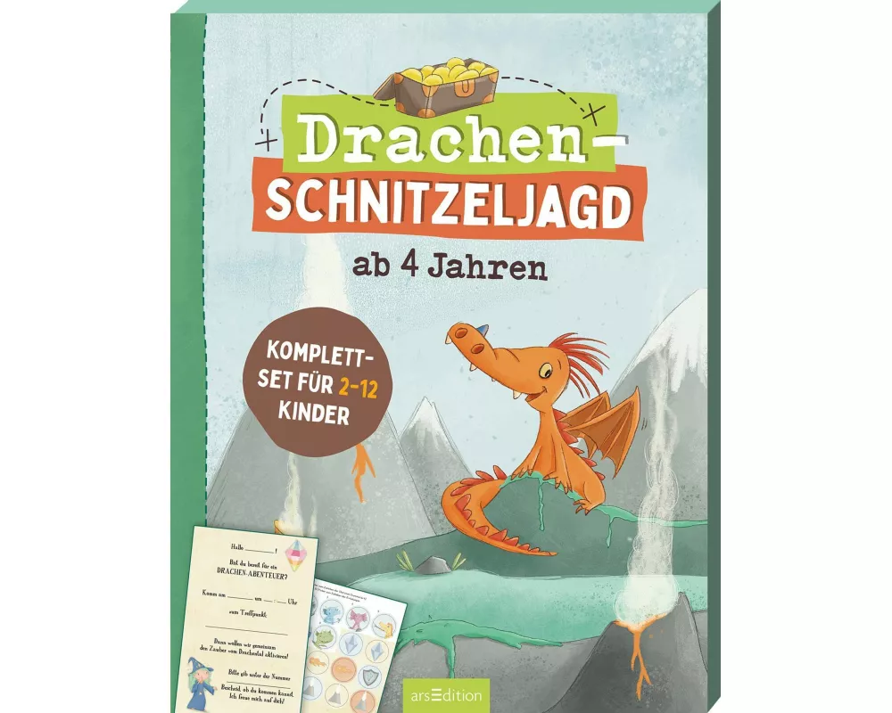 Drachen-Schnitzeljagd ab 4 Jahren