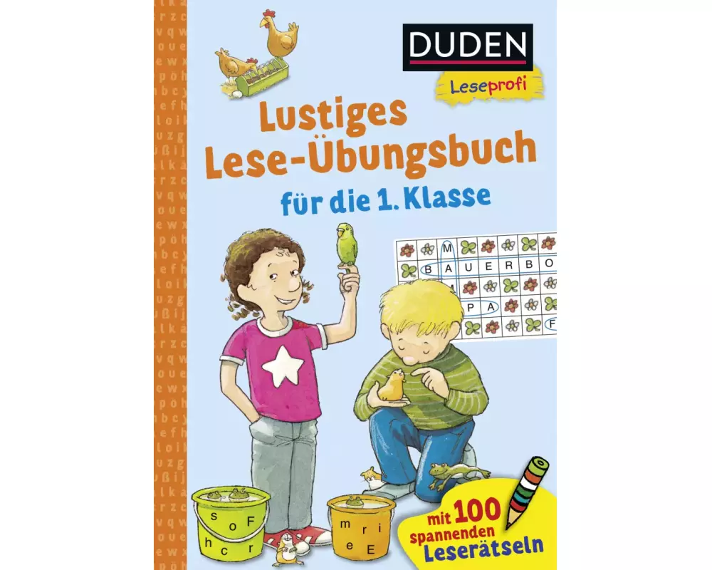 Duden Leseprofi – Lustiges Lese-Übungsbuch für die 1. Klasse