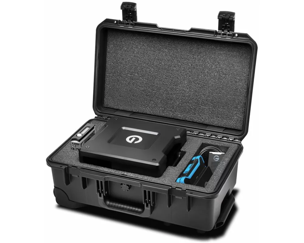 SANDISK Professional G-RAID, SHUTTLE 4, Pelican, iM2500, Storm, Carry-On Case
