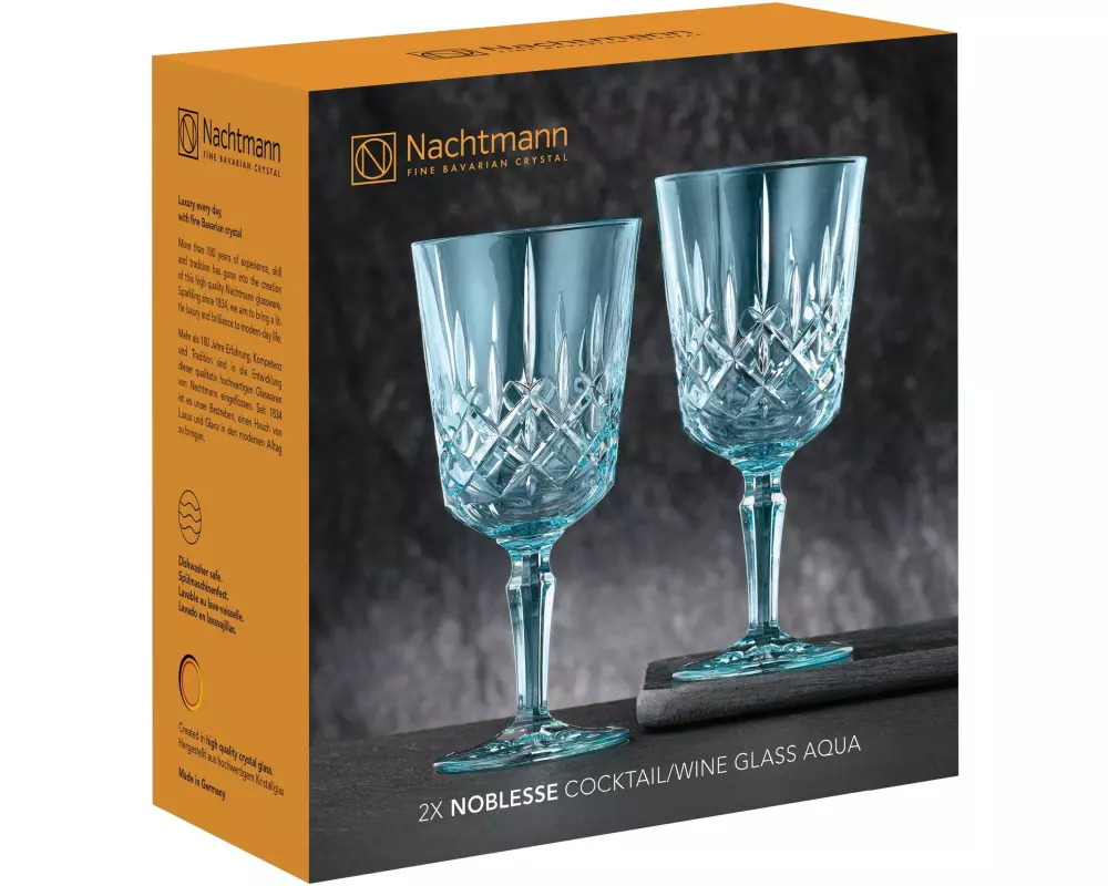 Nachtmann Noblesse Cocktail/Weinglas Aqua 2 Stück