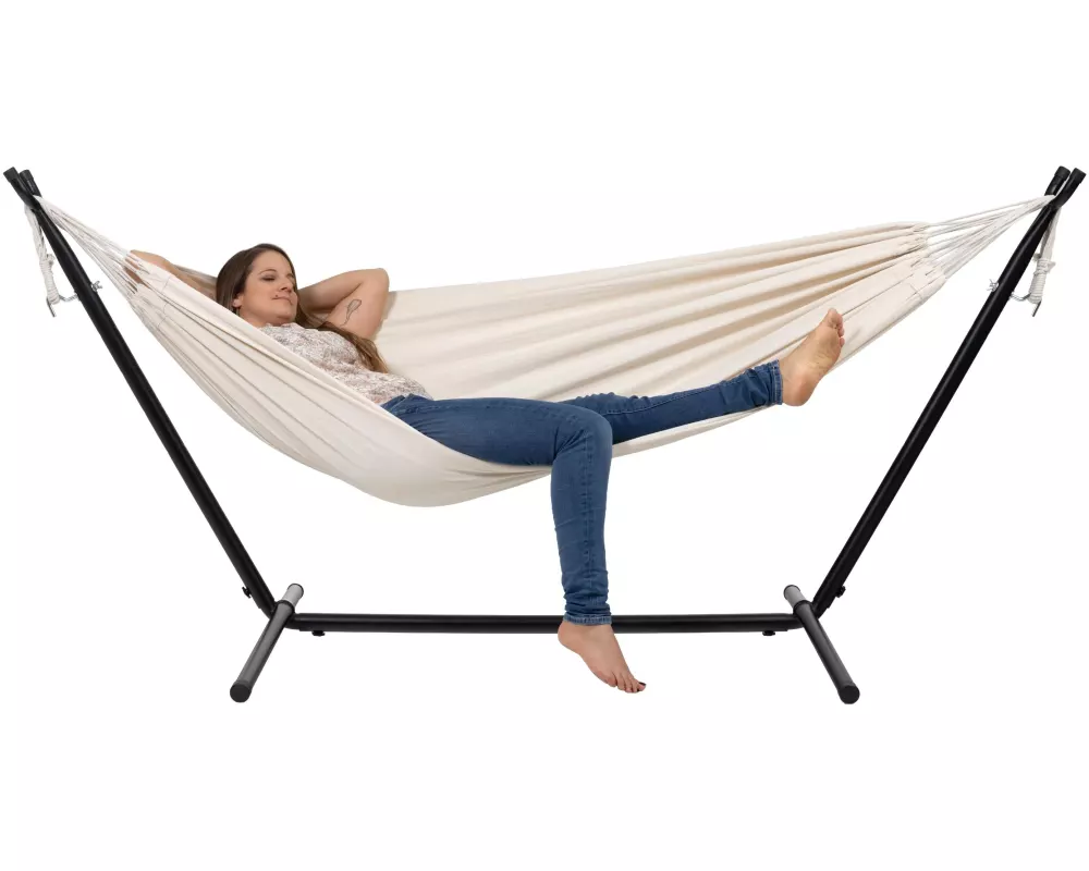 KOOR Doppelhängematte Nuvola mit Gestell, weiss