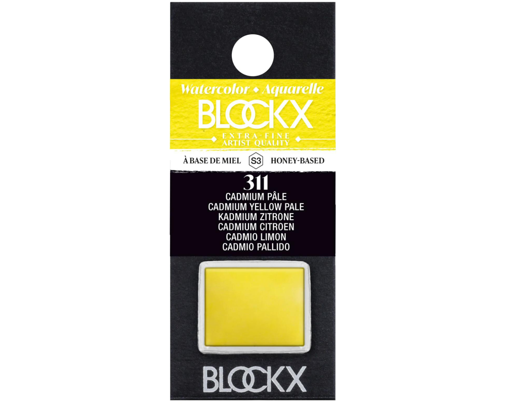 BLOCKX Aquarellfarbe 1.5ml 41311BXC kadium zitrone