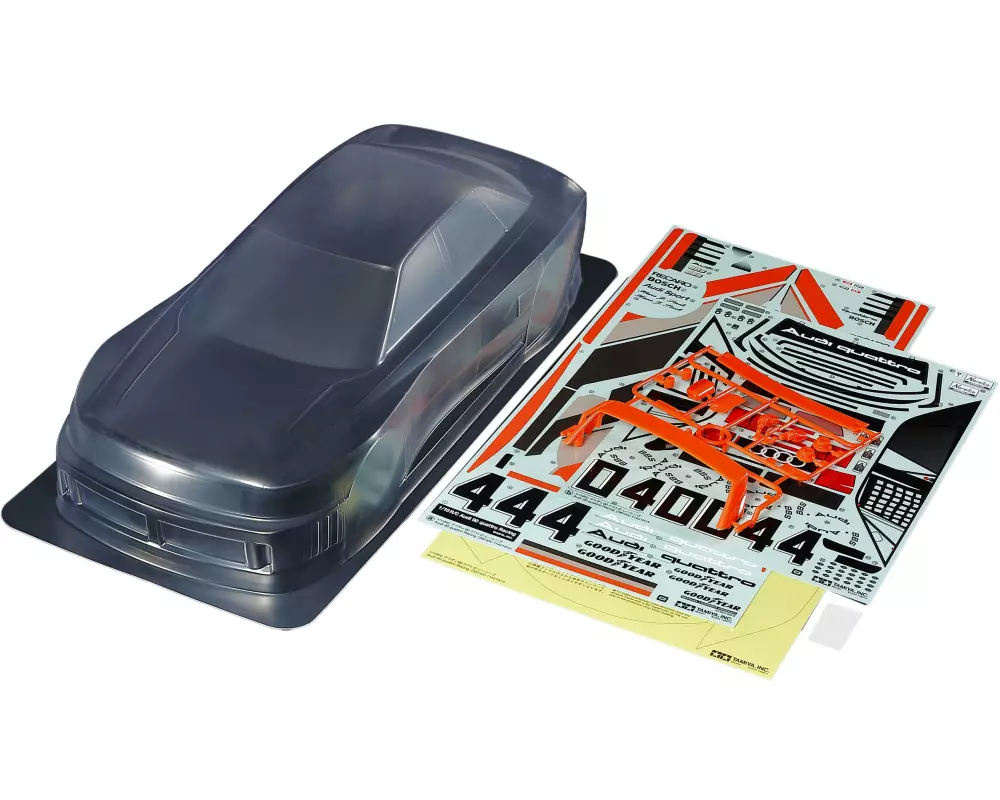 Tamiya Karosserie Audi 90 quattro Racing Body Parts Set 1:10