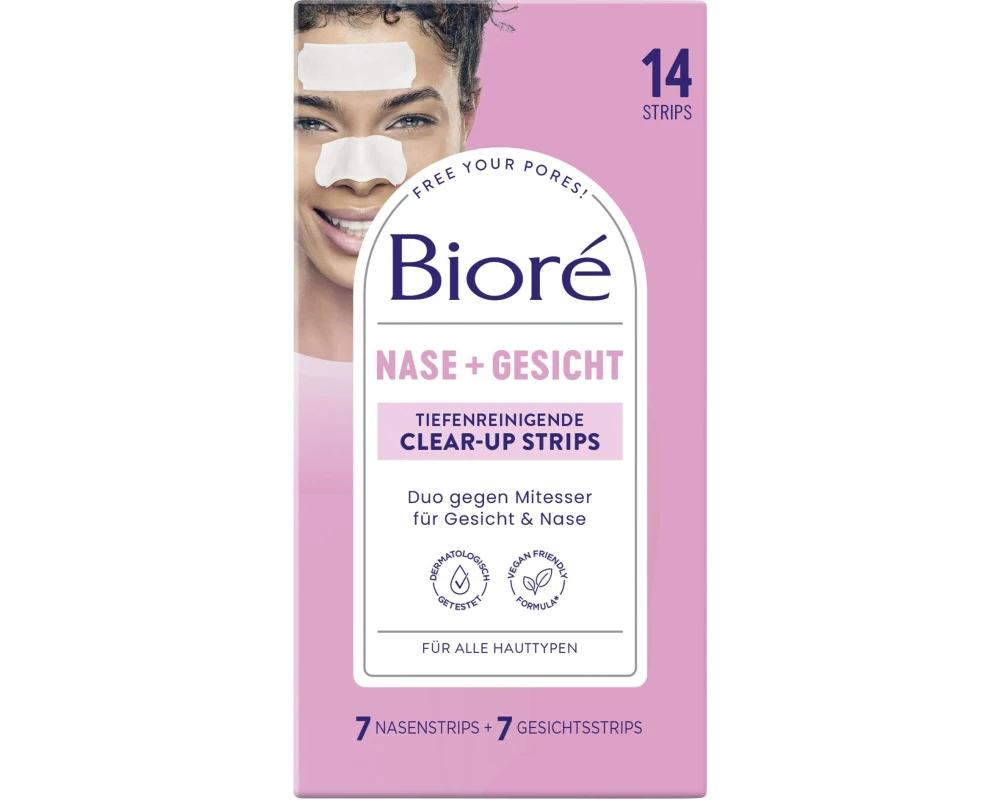 Bioré Kombi Clear-Up Strips 14 Stück