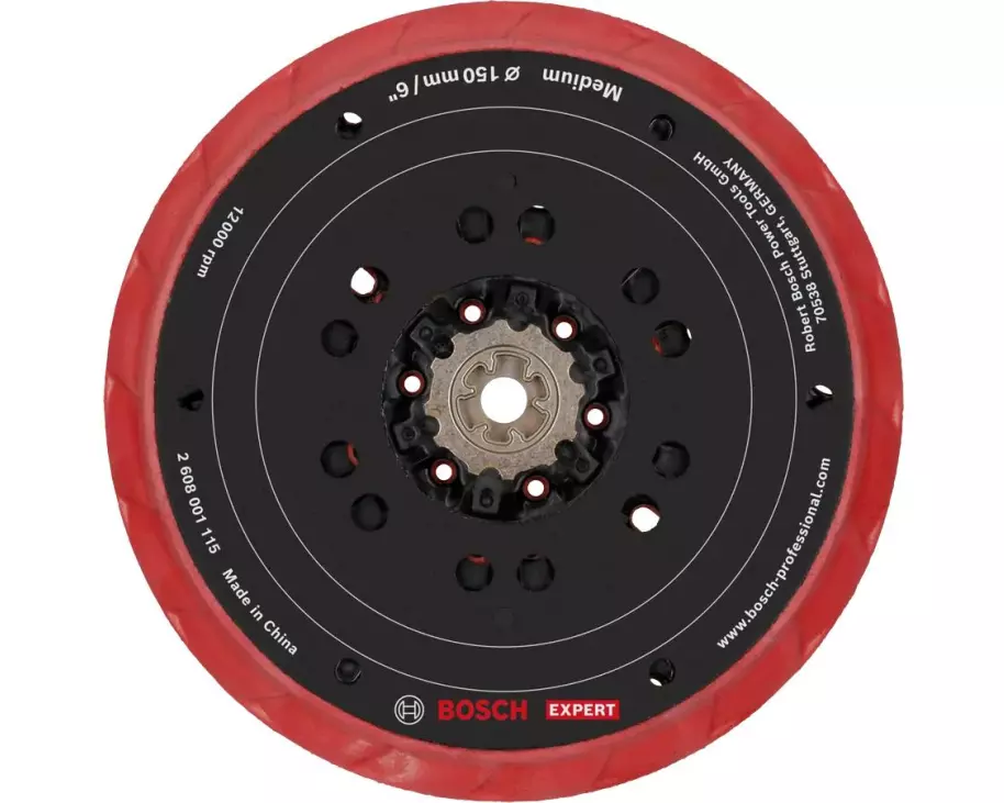 Bosch Professional EXPERT Multihole Schleifteller mittel, 150 mm
