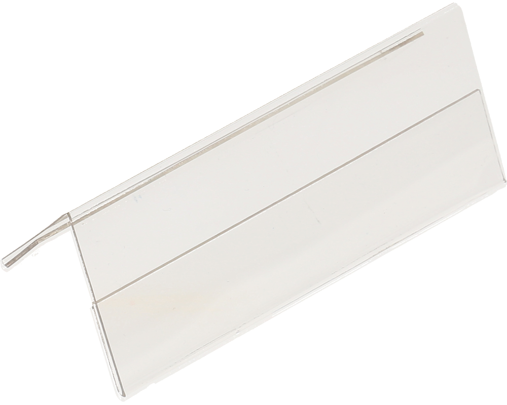 BOOFFICE Namensschild 100x40x40mm TC 4210 Transparent