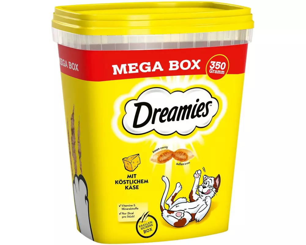 Dreamies Katzen-Snack Tub Käse 350 g