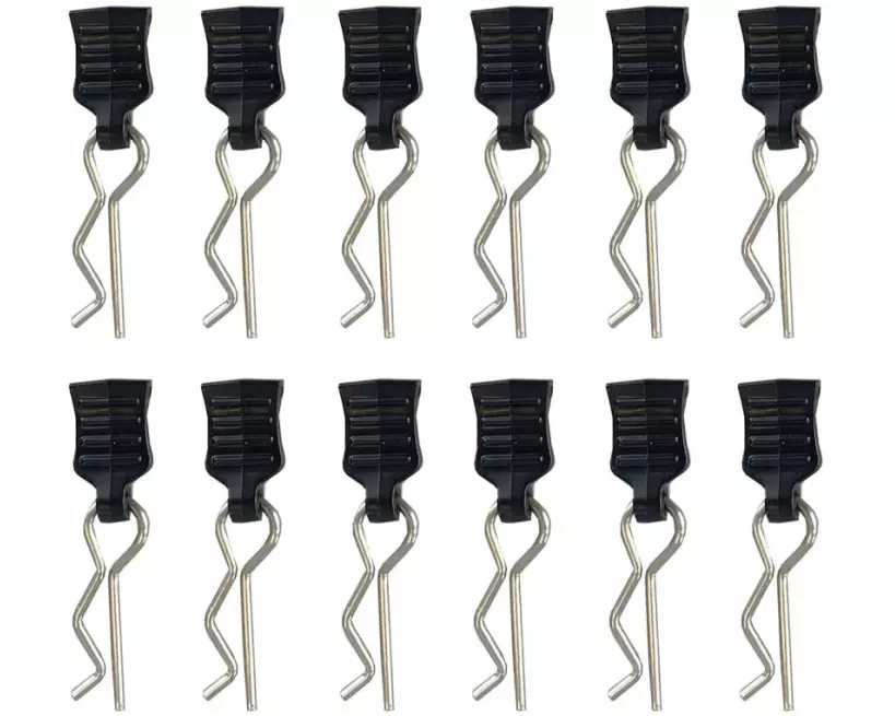 Amewi Karosserie Clips 12 Stück HyperGo 1:14 und 1:16