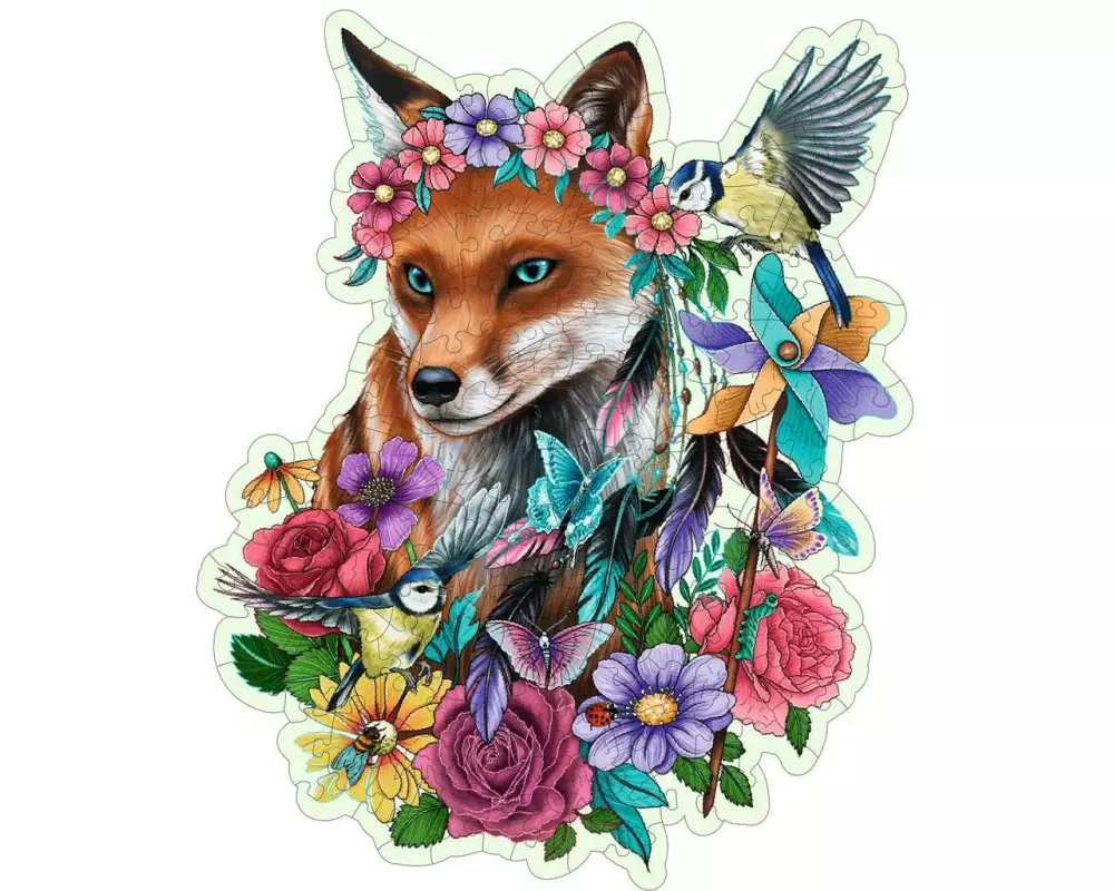 Ravensburger Holz-Puzzle Bunter Fuchs 150 Teile