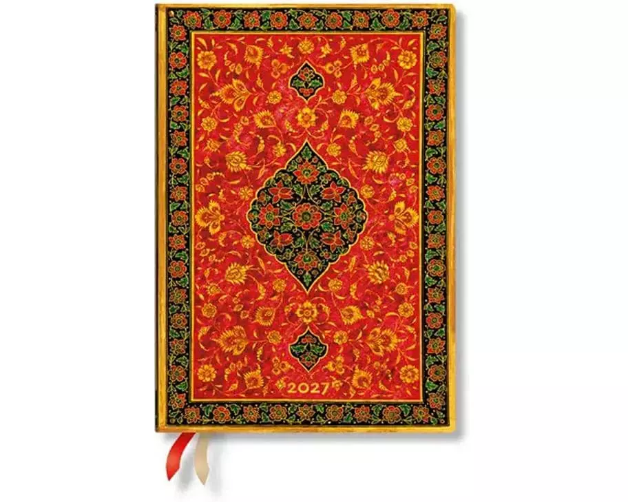 Paperblanks Tagesagenda Leila 2027, Rot