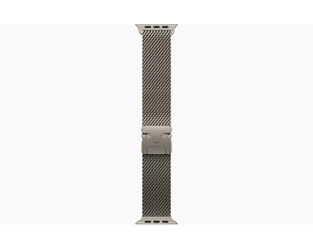 Apple Watch Ultra 2 Natural Titanium Milanese Loop Natural M