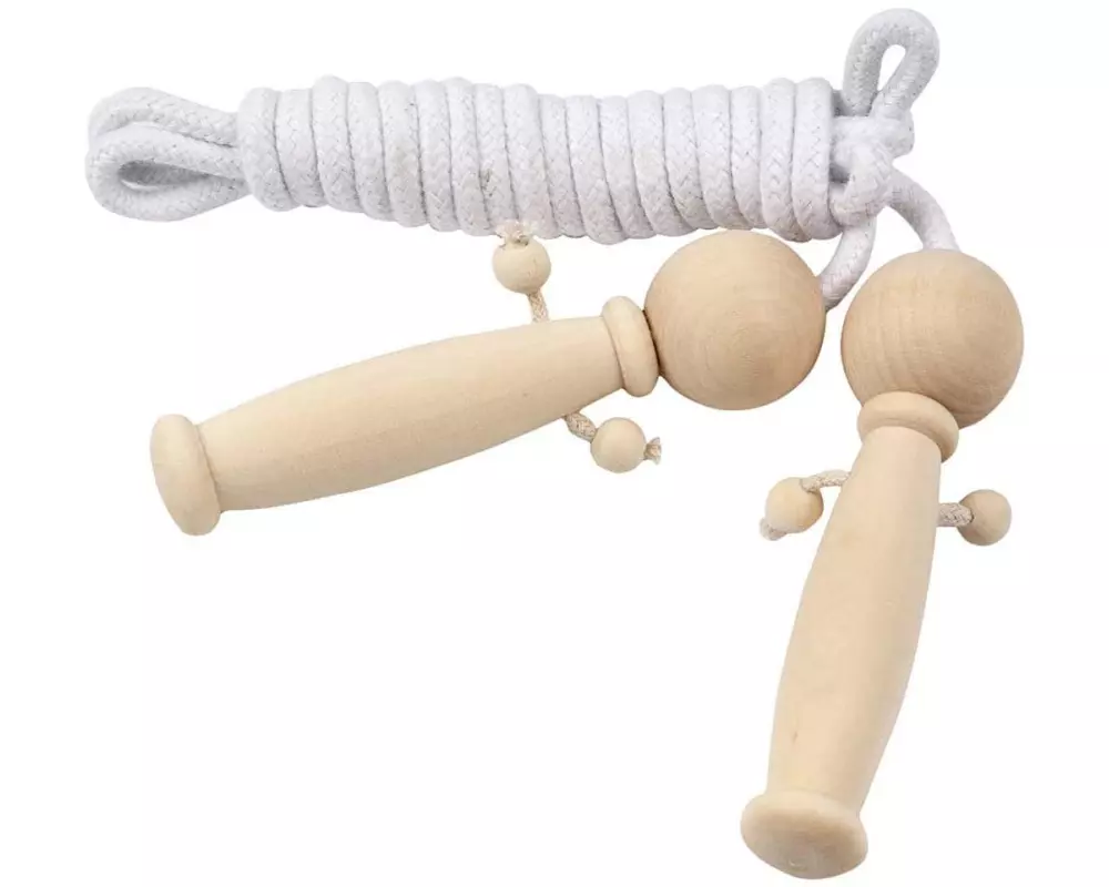 Creativ Company Holzartikel Springseil 225 cm 1 Stück