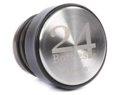 24Bottles Ersatzdeckel Urban Bottle Schwarz