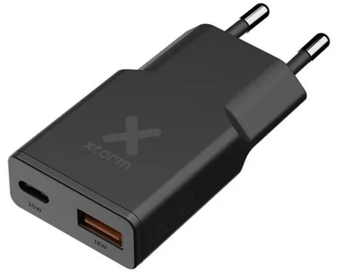 Xtorm Go2 Evolution SlimLine 33 W 2 Anschlüsse Schwarz