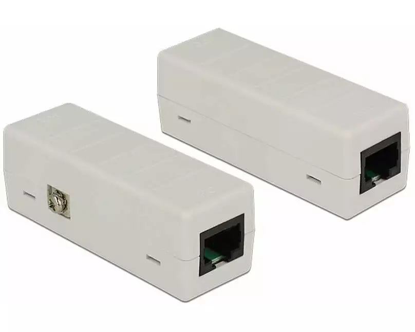 Delock Isolator RJ45 6KV 1 Stück, Überspannungsschutz