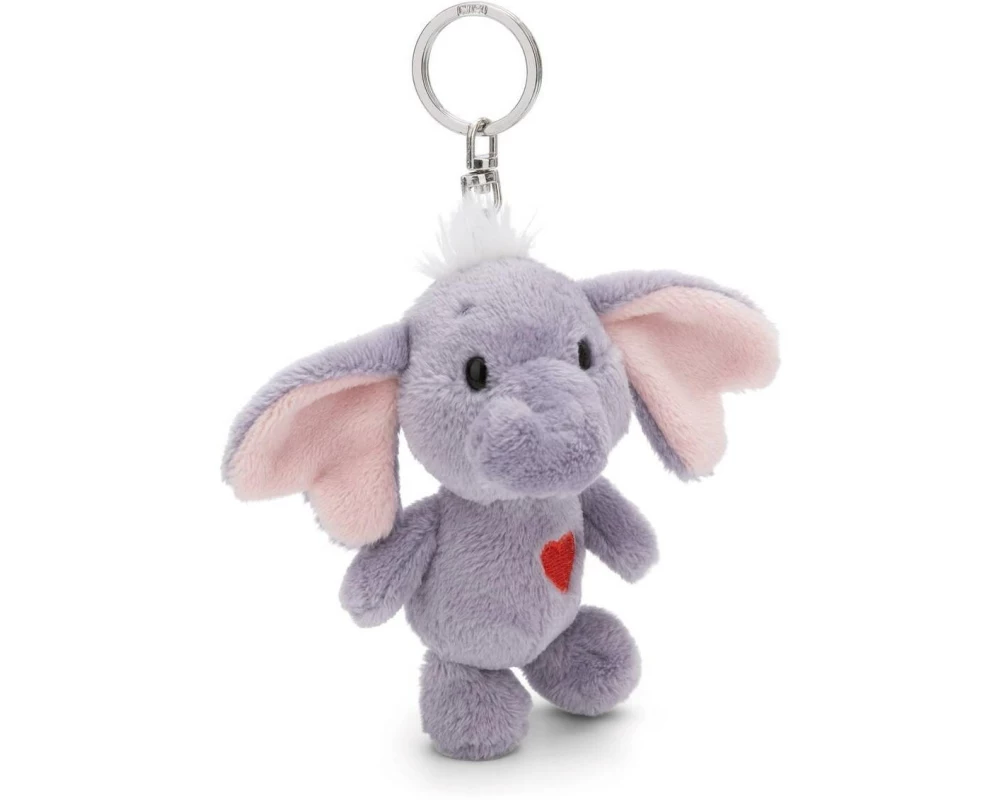 Nici Green Schlüsselanhänger Love Elefant Dunkelgrau