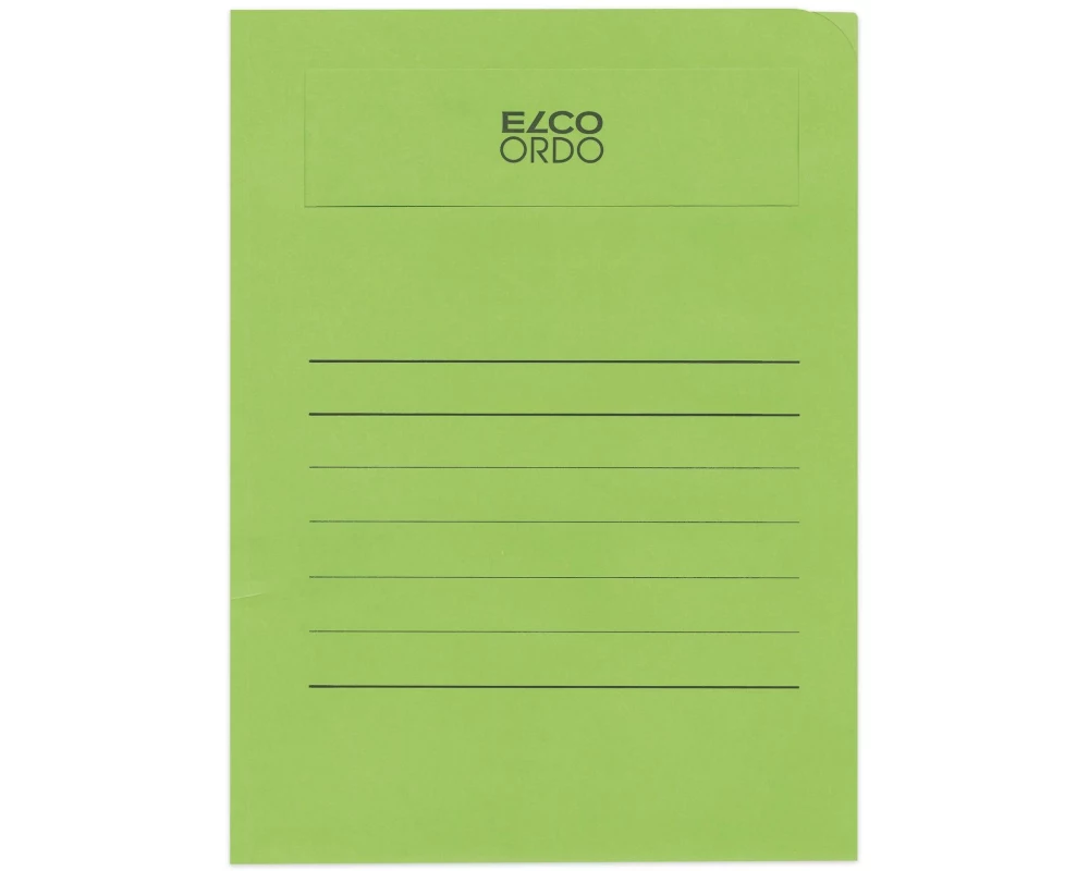 ELCO Sichthülle Ordo Volumino Grün, 50 Stück