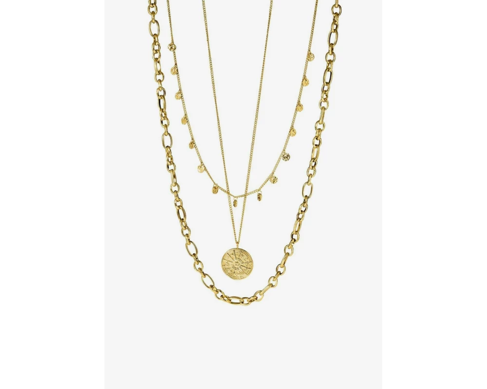 Purelei Hanalei Ketten-Set Edelstahl, Gold