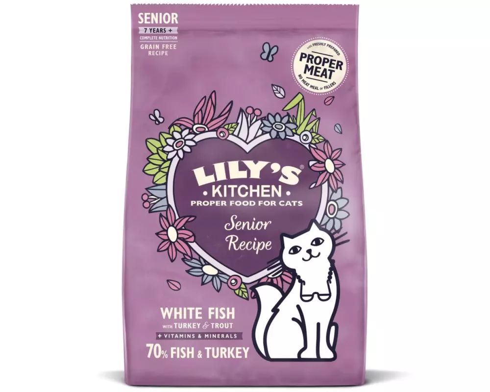Lily's Kitchen Trockenfutter Senior Fisch, 800 g