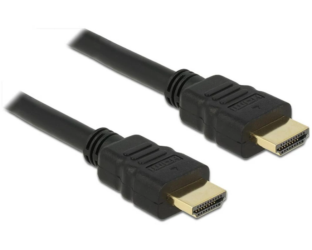 Delock HDMI High Speed mit Ethernet 4K 0.25 m High Speed mit Ethernet 4K 0.25 m