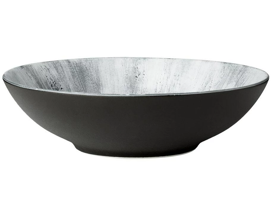 Lunasol Schale Gaya Atelier Space Komet Ø 19.5 cm, Schwarz/Grau