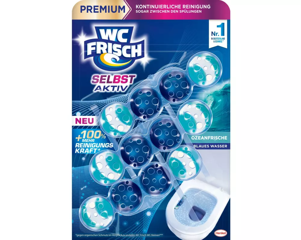 WC Frisch WC-Einhänger Ozeanfrische 3 x 50g