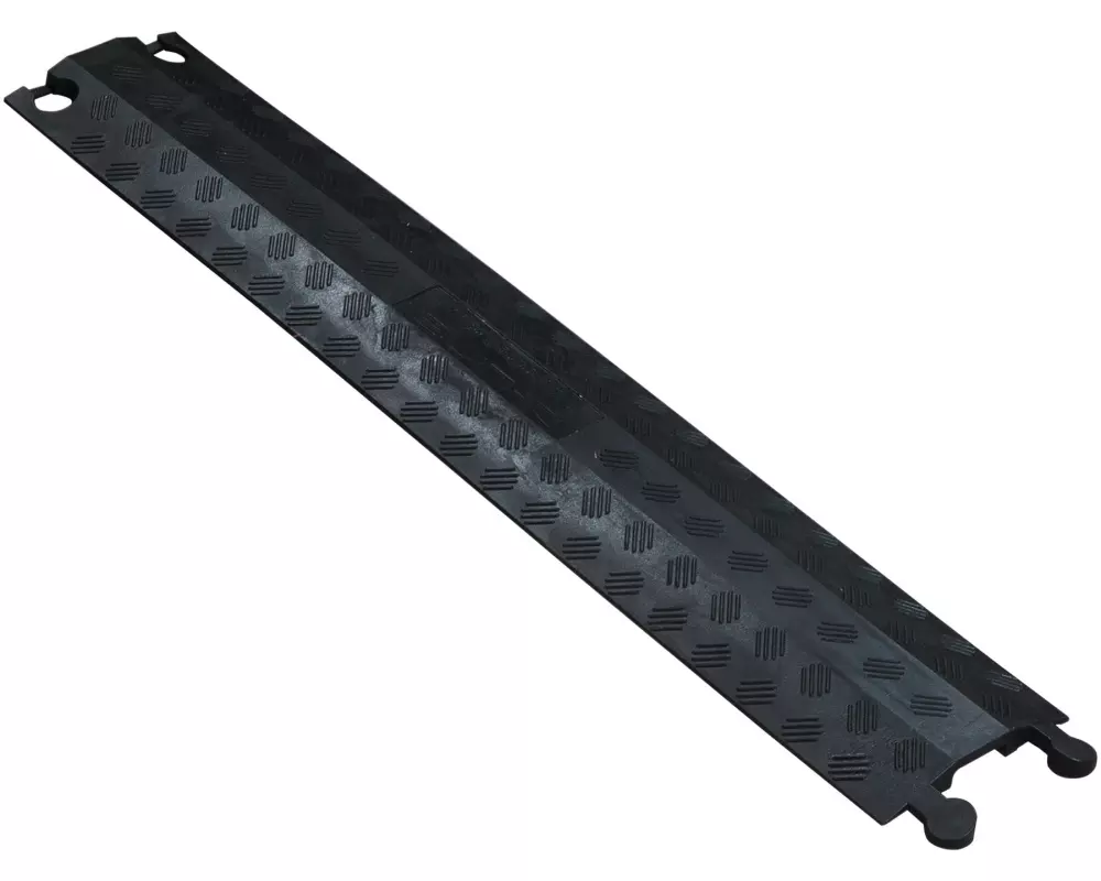 STEFFEN Kabelbrücke D-Line 0.765 m x 133 mm, Schwarz