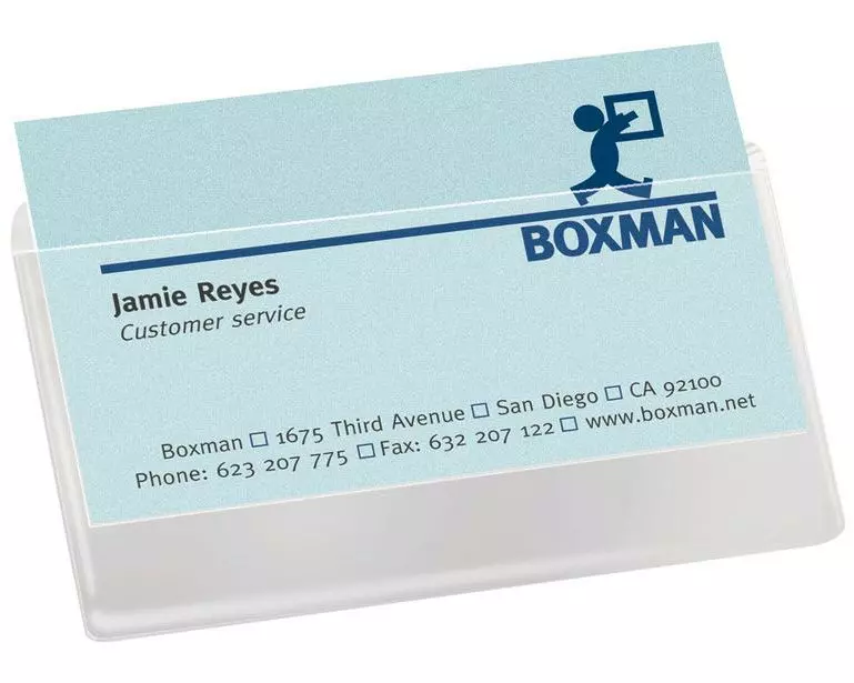 3L Visitenkartenetui 95 x 60 mm, 10 Stück