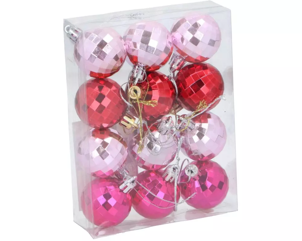 Arti Casa Weihnachtskugel Ø4 cm Rosa