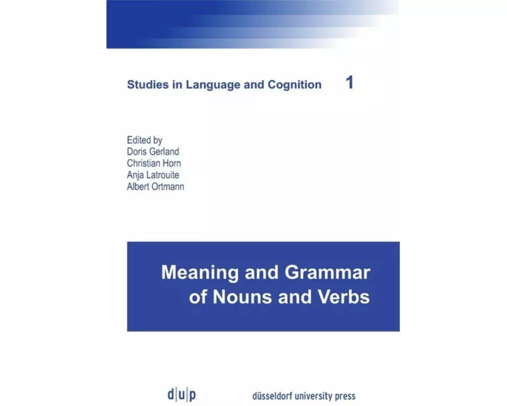 Meaning and Grammar of Nouns and Verbs